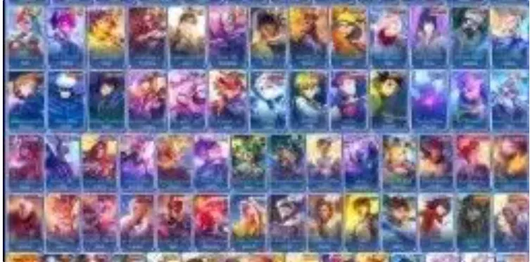 ML686 Border Stardom World Collector | 913 Skins | 45 Collector | Full Naruto HXH Abyss Kishin 11.11 Exorcist Ducati AOT (G)